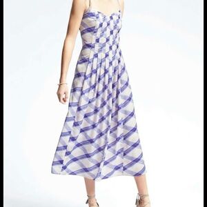 Banana Republic Plaid Dress